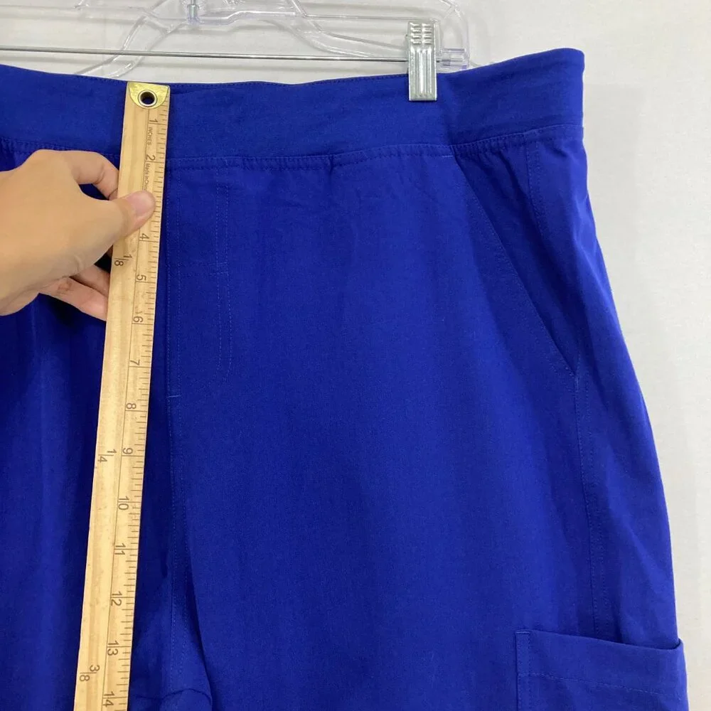 FIGS Pants Men's size XXL Blue‎ Axim Cargo Scrub Double Pocket